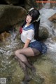 Coser @ 白 烨 Vol.013: 湿身 JK 水下 版 (98 photos)